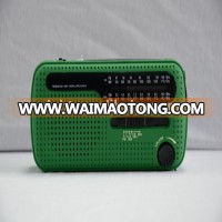 2014 Top Multifunction LED USB ??ABS plastic solar Dynamo Radio